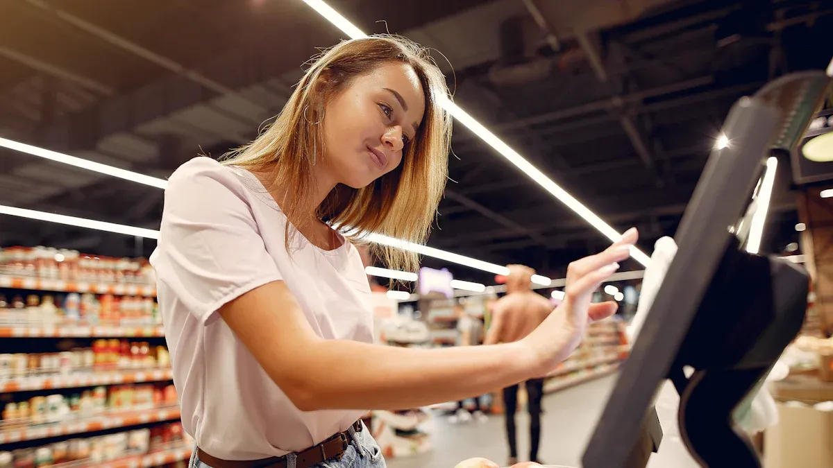 How Digital Price Tags Improve Cash Register System Efficiency