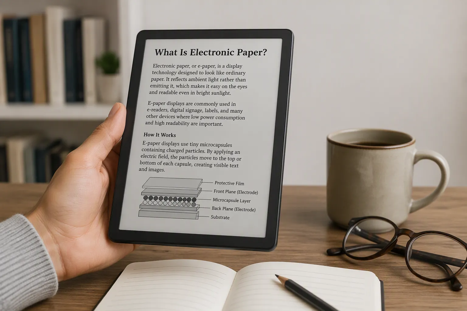 What Is Electronic Paper? A Simple Definition for Beginners